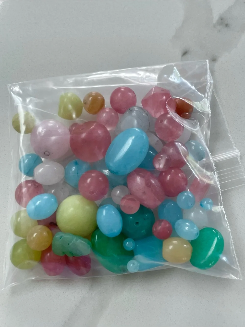 Misc. LOT of Colorful Gemstone Beads for Jewelry Making